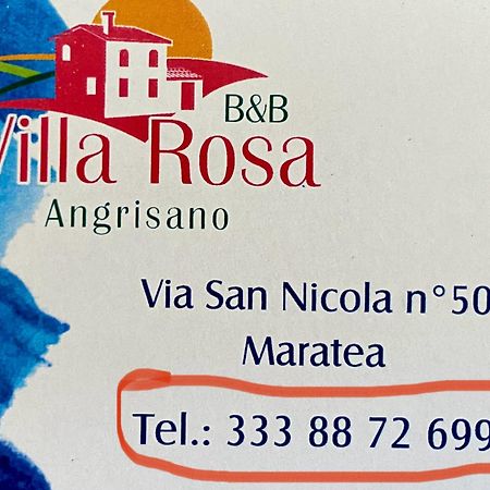 B&B Villa Rosa Angrisano Maratea Exterior foto