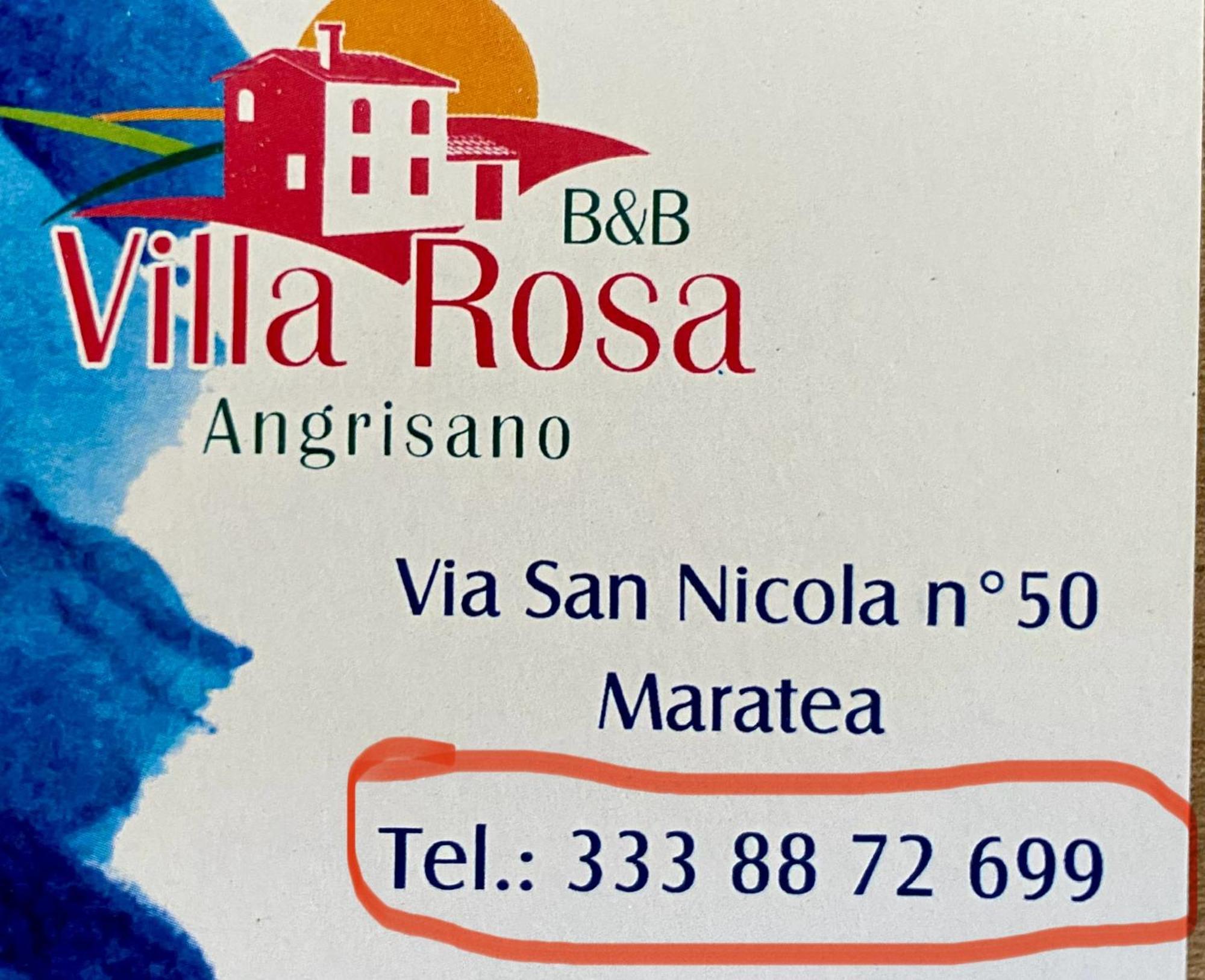 B&B Villa Rosa Angrisano Maratea Exterior foto